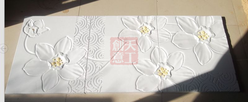 水仙花浮雕